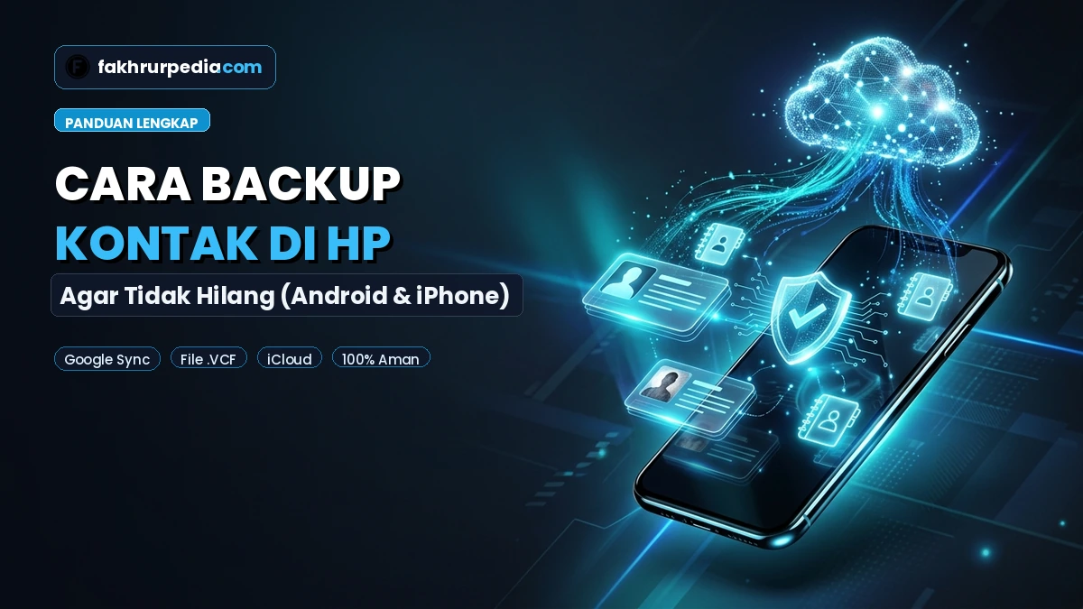 Cara Backup Kontak Hp Agar Tidak Hilang